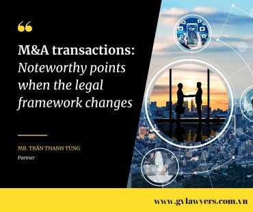 M&A transactions: Noteworthy points when the legal framework changes