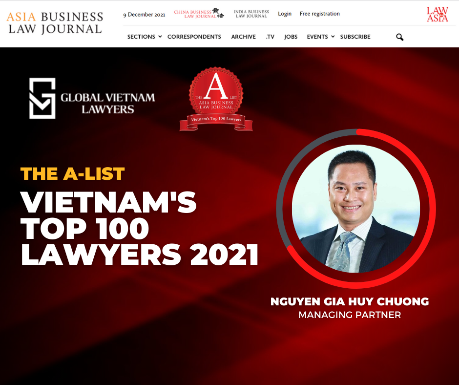 Vietnam Top 100 Lawyers 2021