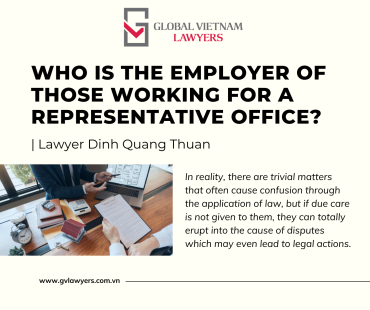 WHO IS THE EMPLOYER OF THOSE WORKING FOR A REPRESENTATIVE OFFICE?