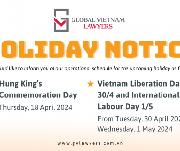 [Holiday Announcements] Hung King’s Commemoration Day, Liberation Day & International Labor Day
