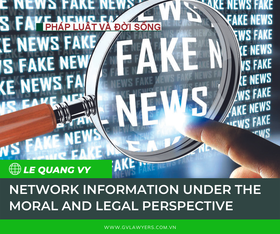 Network information under the moral and legal perspective
