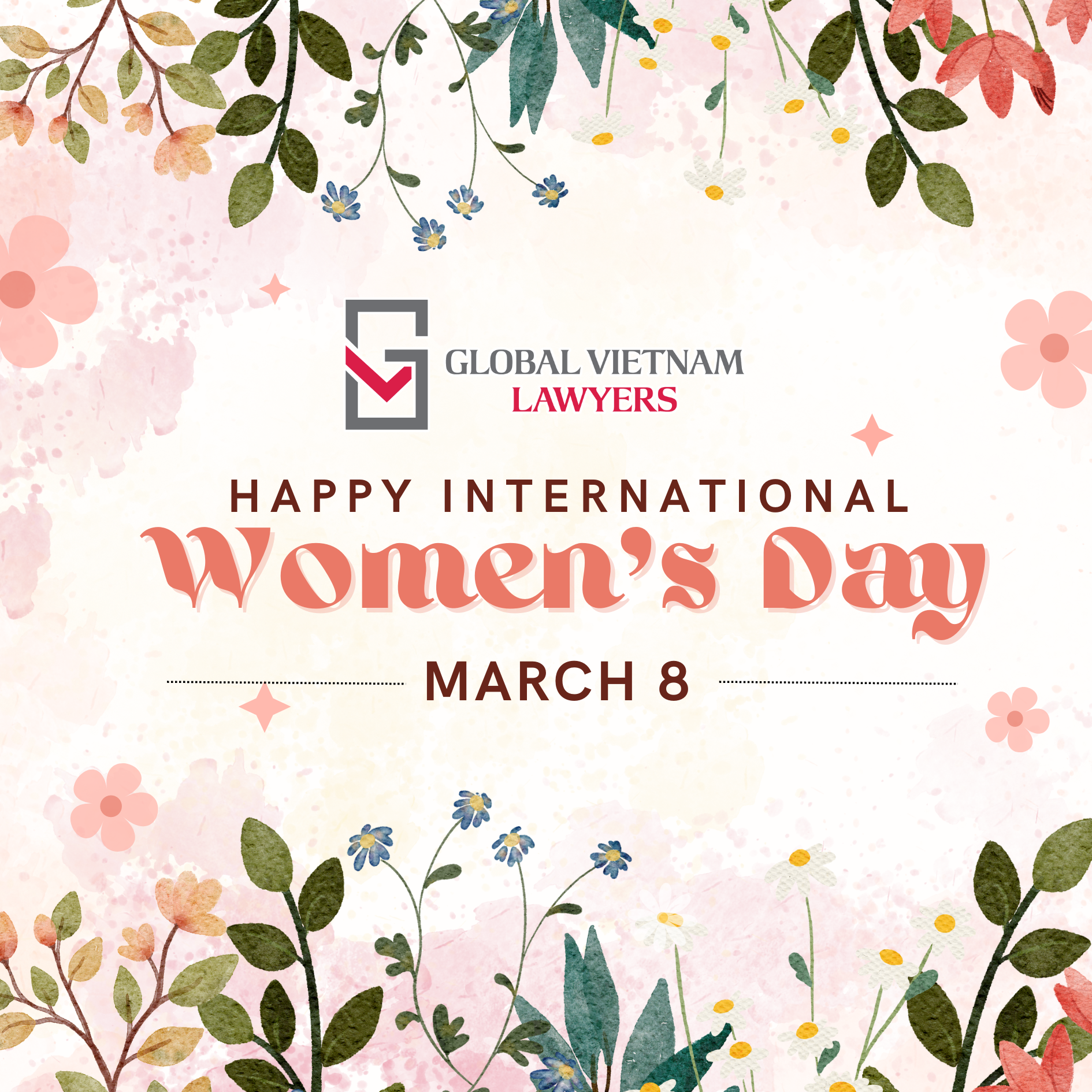 Brown International Womens Day Facebook Post Square