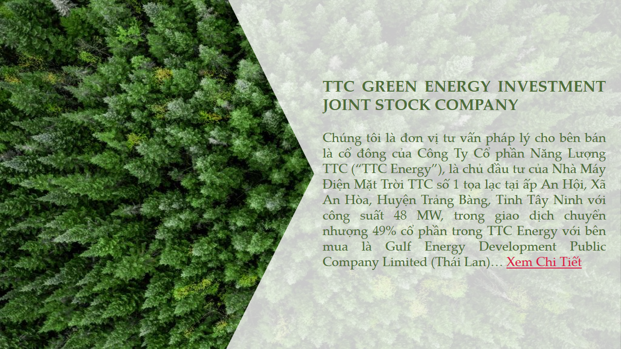 2020 3. TTC Green Energy Investment Joint Stock Company VN