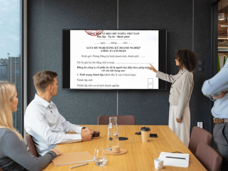 Thủ tục đăng ký thành lập công ty cổ phần Thủ tục đăng ký thành lập công ty cổ phần
