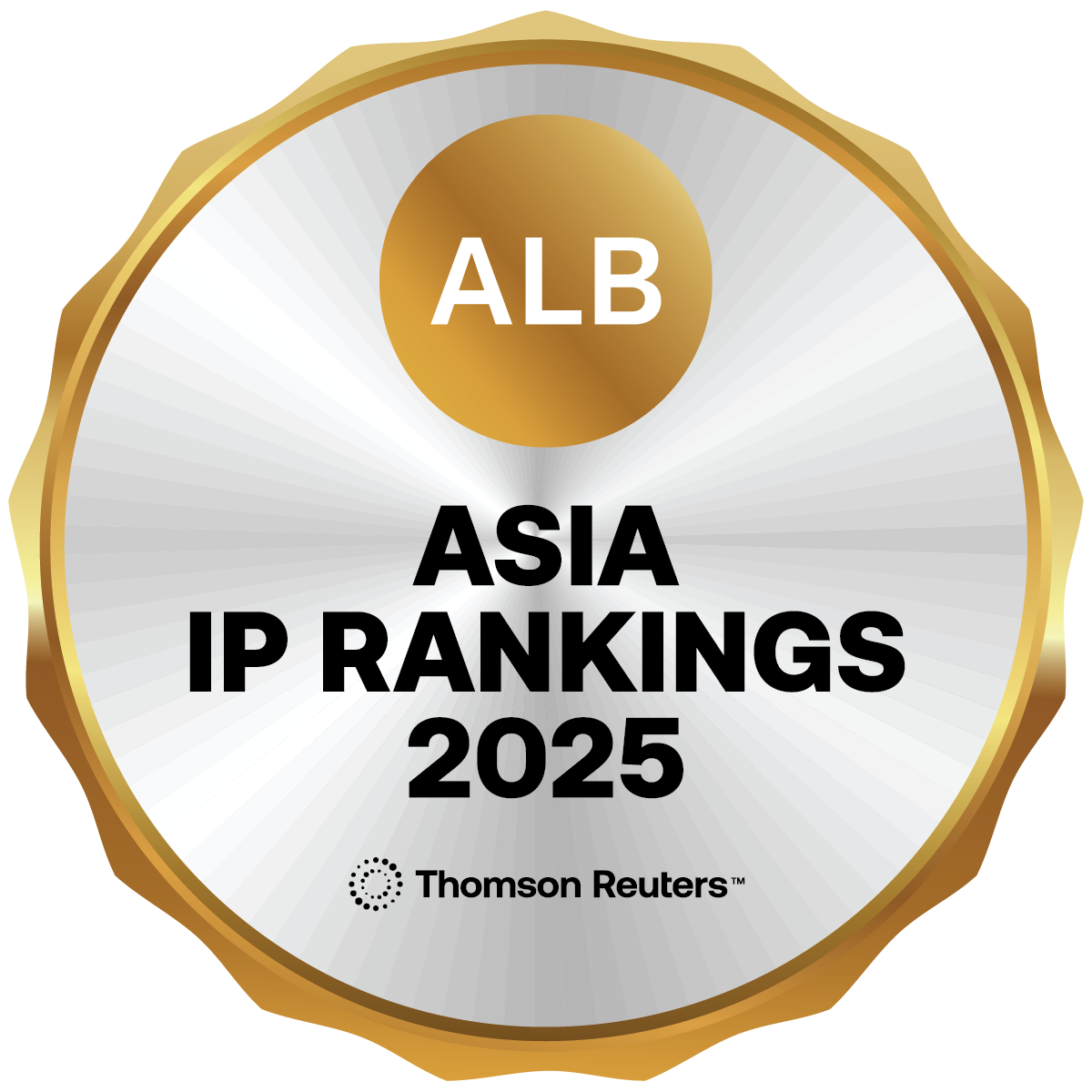 ALB 2025 Asia IP Rankings