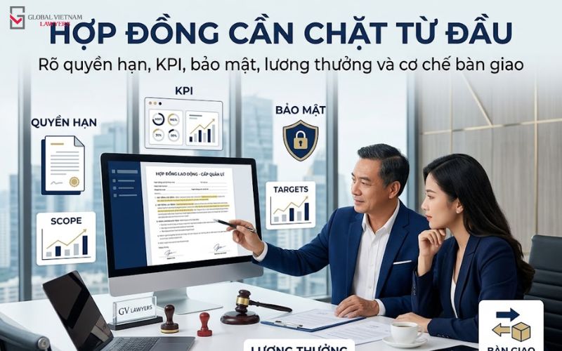 hợp đồng lao động cho quản lý cấp cao