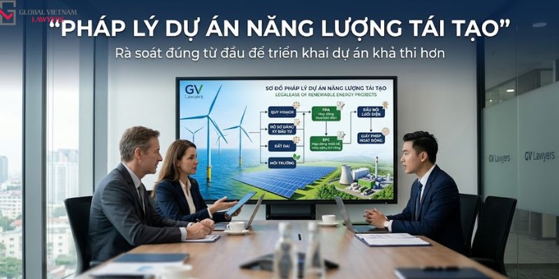 Pháp lý dự án năng lượng tái tạo