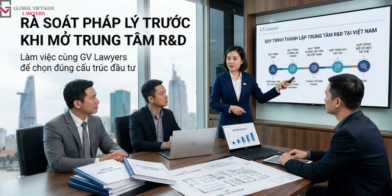 thành lập trung tâm R&D tại Việt Nam