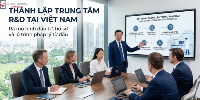 thành lập trung tâm R&D tại Việt Nam