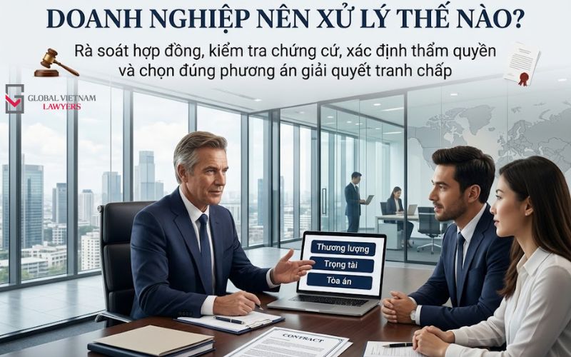 tranh chấp hợp đồng vay vốn quốc tế