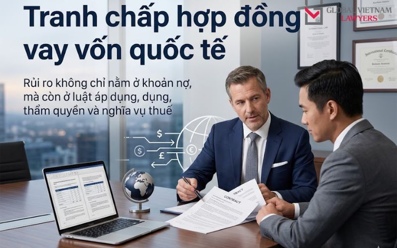 tranh chấp hợp đồng vay vốn quốc tế