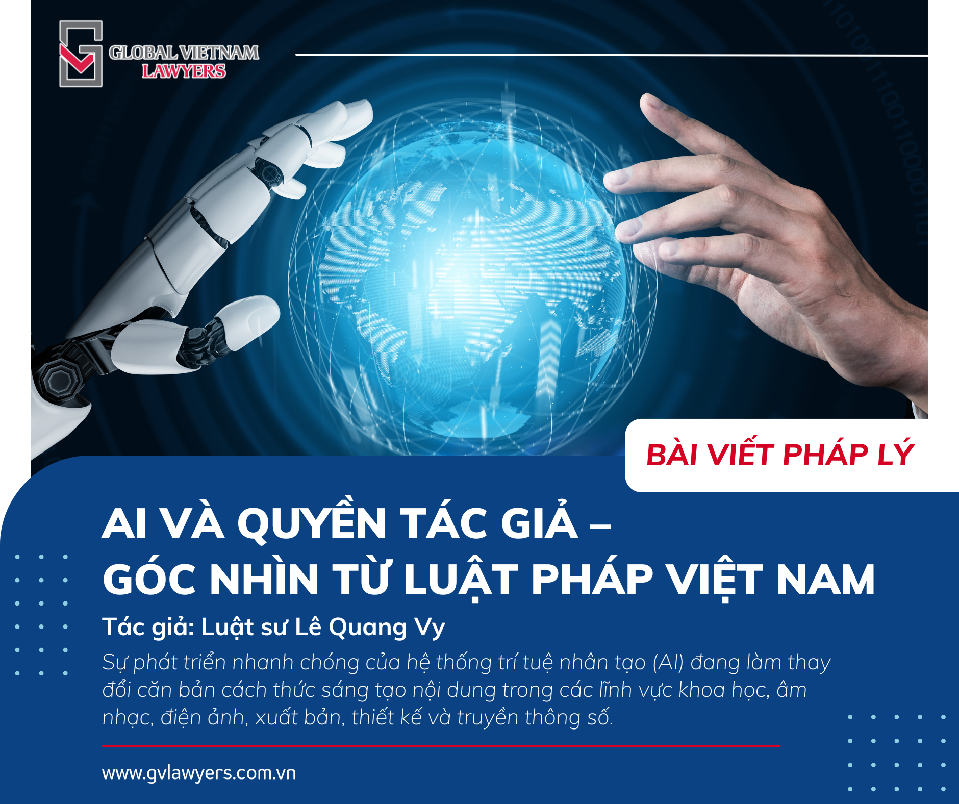 AI va quyen tac gia Goc nhin tu luat phap Viet Nam VN