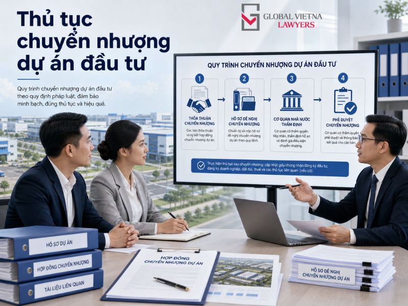 chuyển nhượng dự án khu công nghiệp