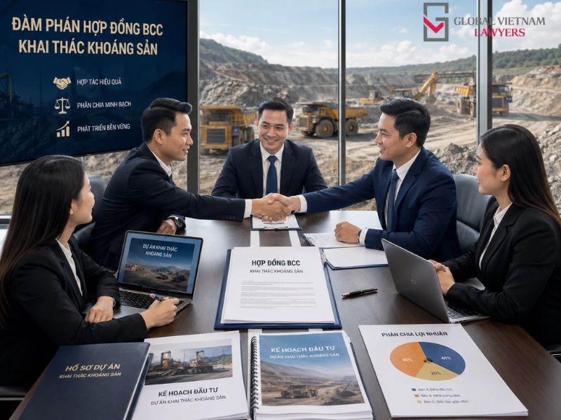 hợp đồng BCC khai thác khoáng sản
