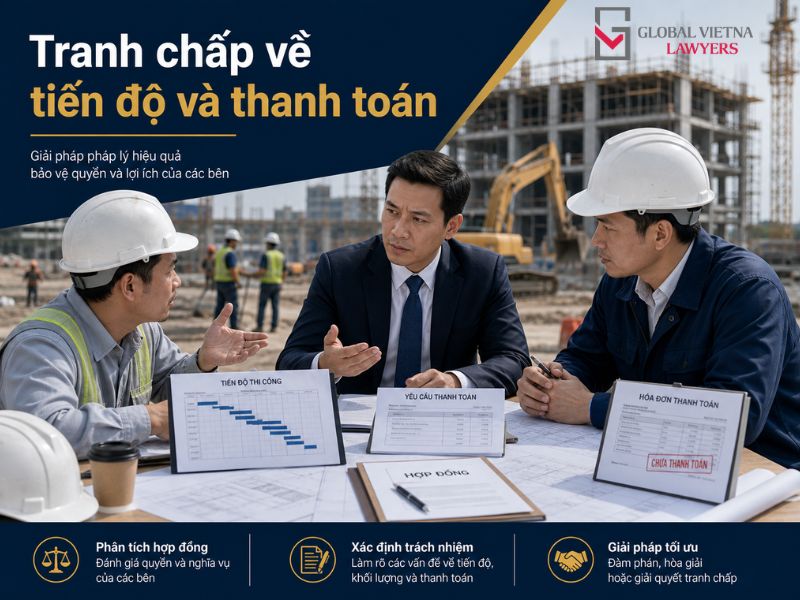 tranh chấp hợp đồng thầu phụ xây dựng