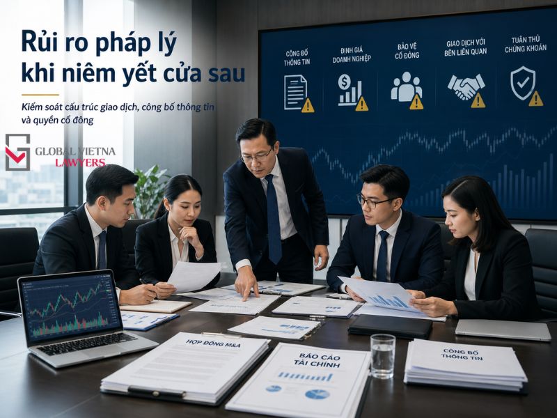 Tư vấn niêm yết cửa sau (Back-door Listing): Rủi ro và lưu ý : Tư vấn niêm yết cửa sau