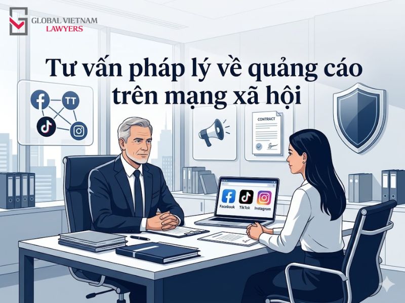 Tư vấn pháp lý về quảng cáo trên mạng xã hội