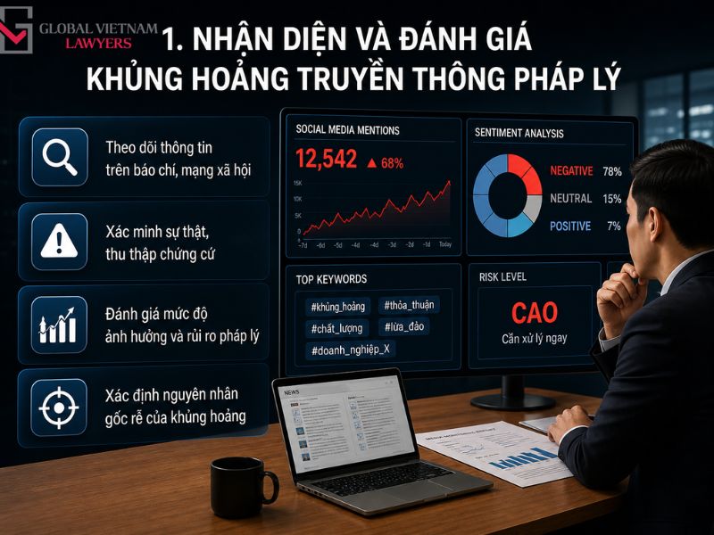 xử lý khủng hoảng truyền thông pháp lý