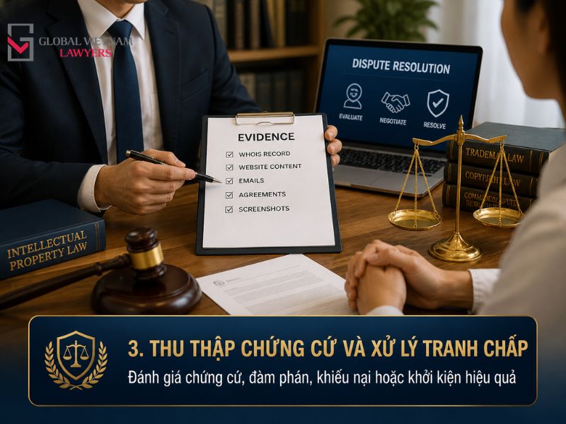 xử lý tranh chấp tên miền và thương hiệu
