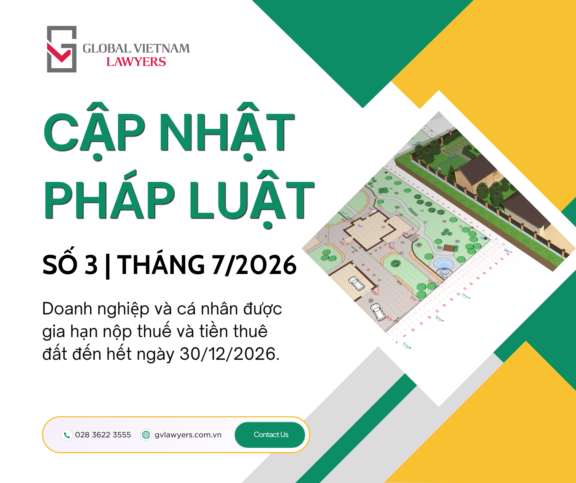 VN Legal alert the extension for the payment of taxes and land rental 2026 1