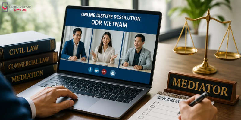 hòa giải thương mại online ODR Việt Nam