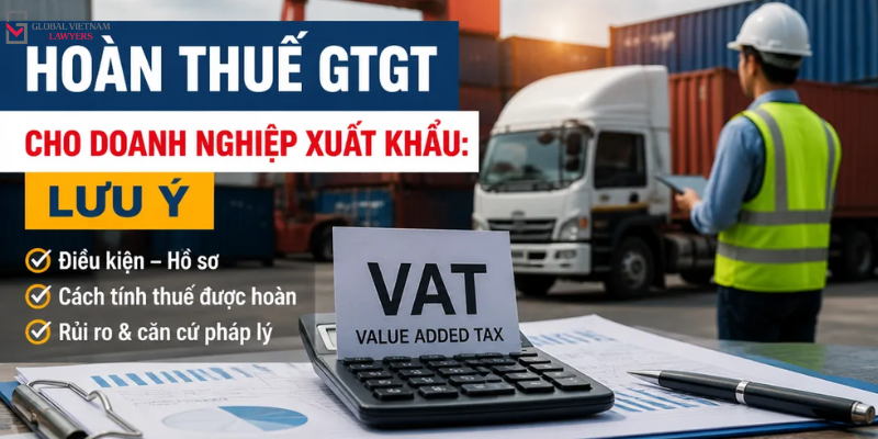 hoàn thuế GTGT cho doanh nghiệp xuất khẩu