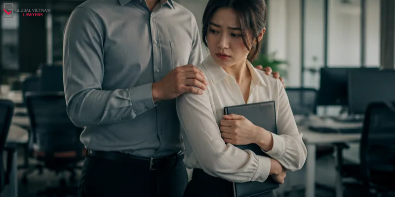 Quấy rối tình dục nơi làm việc xử lý