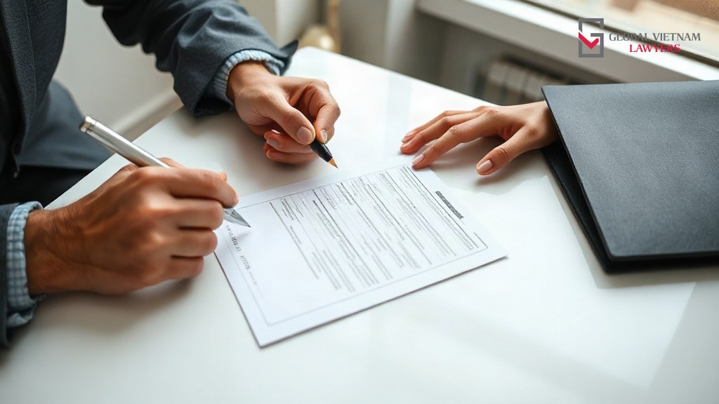 Miễn giấy phép lao động cho người nước ngoài: các trường hợp và thủ tục xác nhận Bàn tay điền biểu mẫu hồ sơ khi xem xét miễn giấy phép lao động cho người nước ngoài