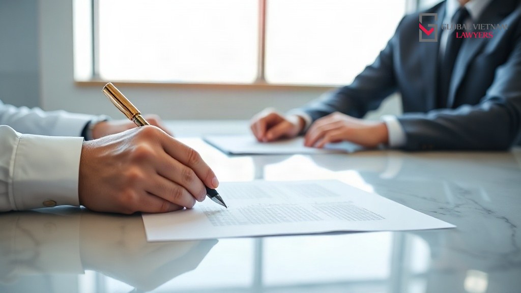 Miễn giấy phép lao động cho người nước ngoài: các trường hợp và thủ tục xác nhận Nhà đầu tư nước ngoài ký giấy tờ góp vốn vào công ty tại Việt Nam